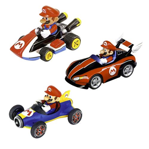 Pack de vehículos Mario kart, carritos coleccionables para niños de 3 años en adelante