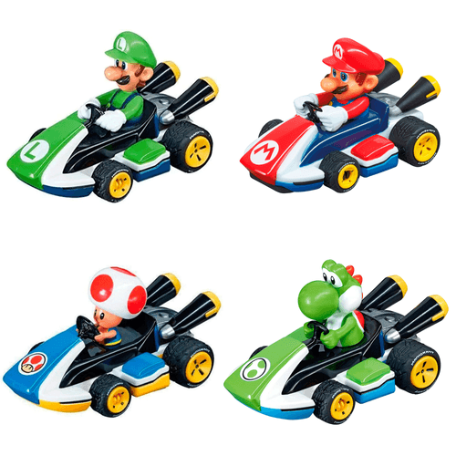 Set de vehículos Mario kart, carritos coleccionables para niños de 1 año en adelante