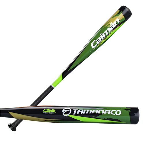 Bate de Beisbol marca Tamanaco, aluminio, 25 ". verde y negro