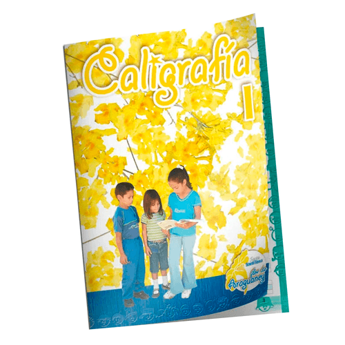 Libro de Caligrafia N° 1, Flor de Araguaney. Editorial Santillana. Para niños de primer a sexto grado