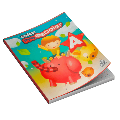 Cuadernos Preescolar A hecho en Venezuela, número de páginas 32 para niños marca Caribe