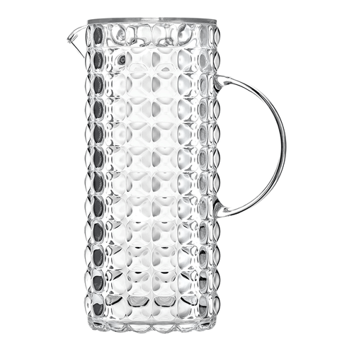 Jarra acrilica marca Tiffany , capacidad de 1.75 L, mantiene la temperatura de las bebidas por mas tiempo.