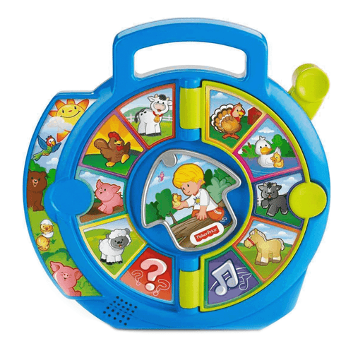 See´n Say, juguete interactivo para niños, marca Fisher Price, aprende sobre los animales con sonidos y canciones