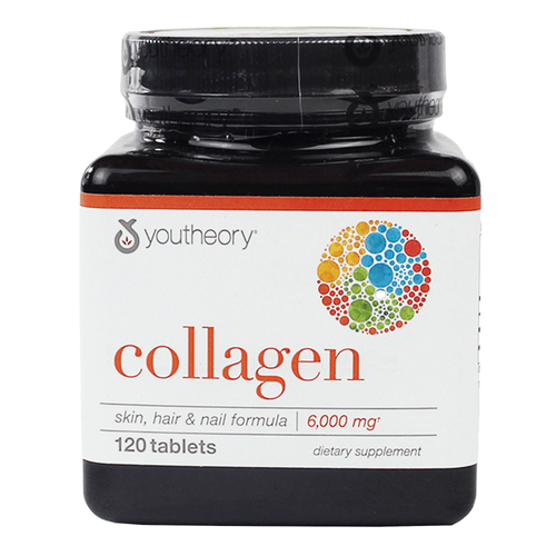 Colágeno Hidrolizado con Vitamina C, suplemento multivitamínico, 120 tabletas para adultos