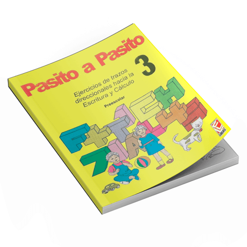 Paso a Pasito Vol. 3, de Ana M.T. de Pérez y Esteban Pérez, para niños de 3 a 8 años