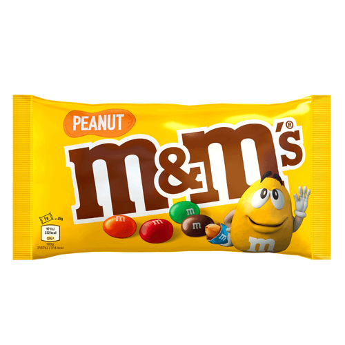 Chocolate M&M peanut y chocolate candies golosinas multicolor