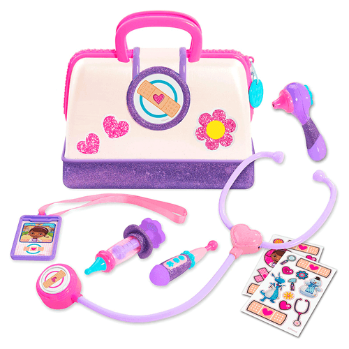 Set Doc Mcstuffins Pet, Disney Junior, maletín de doctora con accesorios, para niñas mayores de 3 años