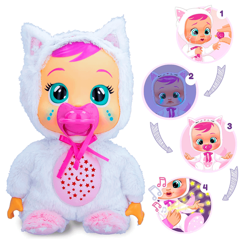 CRY BABIES Juguete Muñeca Bebe LLoron Ella 30Cm