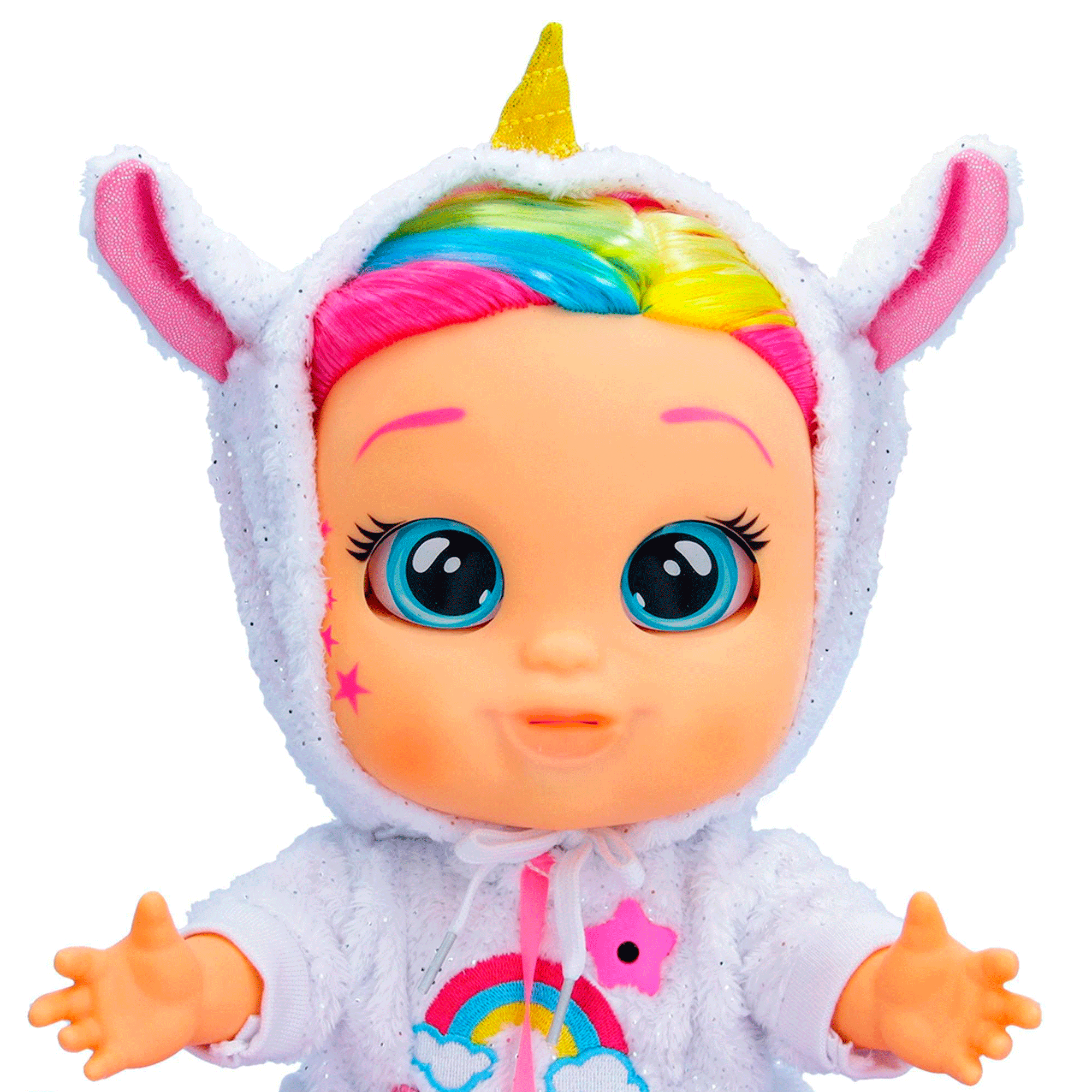 Cry Babies First Emotion Dreamy, Muñeca Con Más De 65 Emociones Y