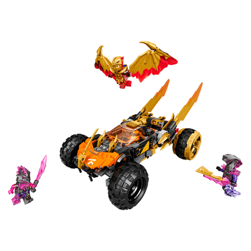Lego Ninjago Cole´s Dragon Cruiser, para niños, con 384 piezas multicolores de plástico