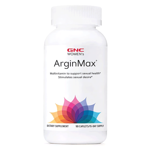 Argin Max, Multivitamínico para apoyar la salud sexual, GNC Women`s, suplemento sexual, 90 cápsulas