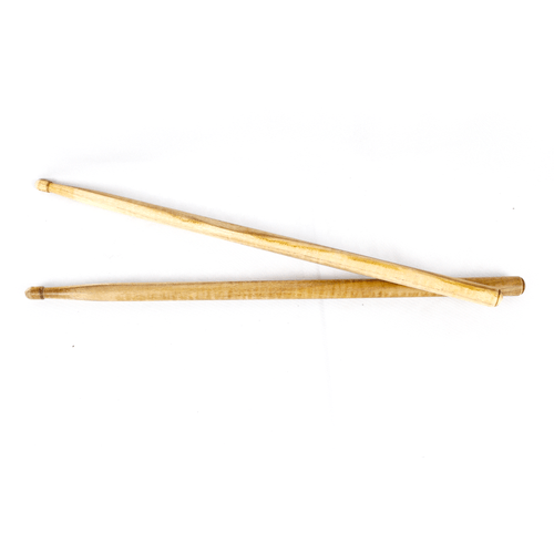 Baqueta para bateria, Pir A5 originales, punta de madera de primera calidad, color marrón