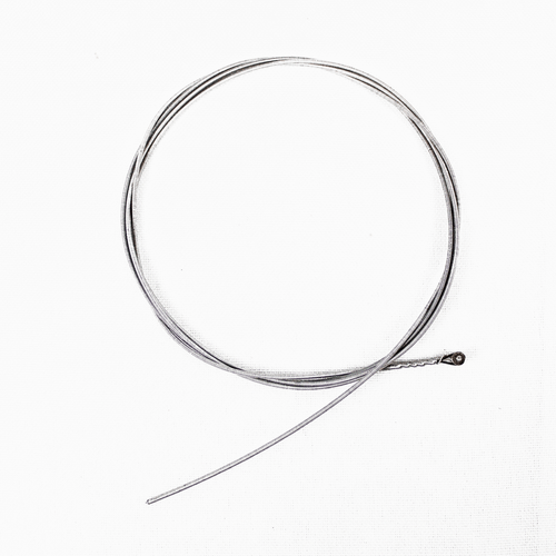 Cuerda de guitarra acústica, marca Ozeki modelo W306, 5ta G, 100% nailon, 0.39 mm, plateada