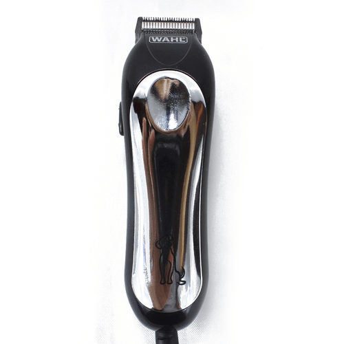 Máquina afeitadora Trim Pro para mascotas, marca Wahl, eléctrica, 4 peines guía, color plateado