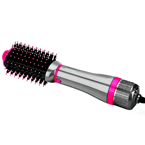 Secador Hair Styling Comb 4 en 1, marca Bellaliss, juego de cepillos para secar el cabello, color gris