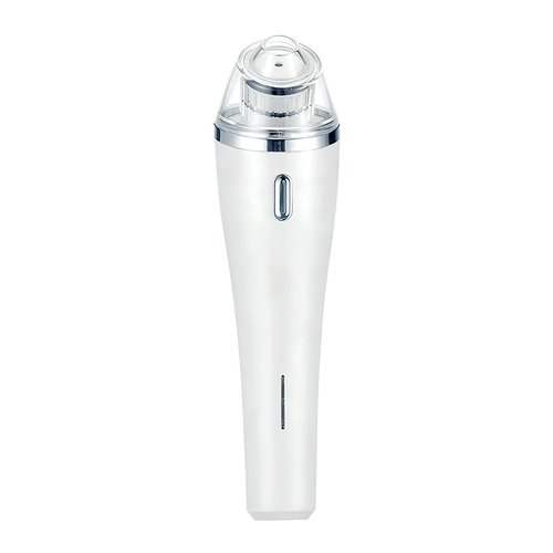 Limpiadora facial eléctrica, marca Bellaliss, con micro cristal, 3 niveles y 4 cabezales desmontables, color blanco