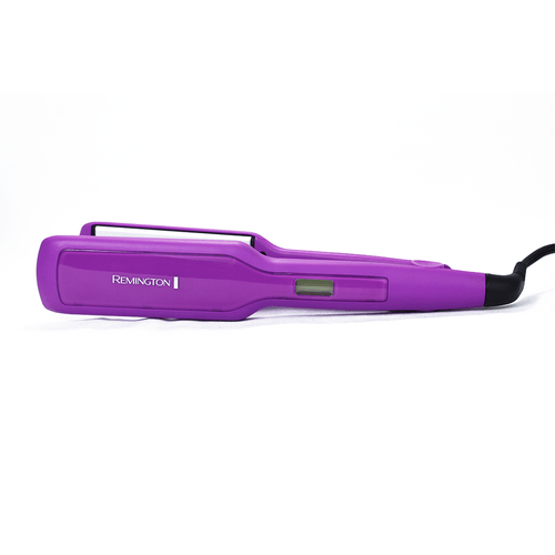 Plancha digital para el cabello Remington, con cerámica + turmalina y tecnología anti-estática, 210°C, 110V, morada