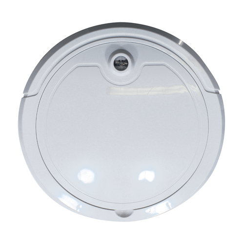 Aspiradora robótica Vaccum Cleaner, marca Digital Essentials, luz LED, 30 min de carga por USB, autónomo, 1800Mah, blanco