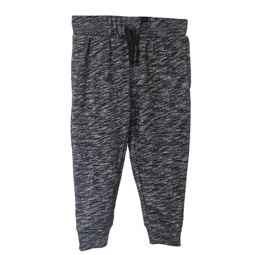 jogger gris con cordones delanteros