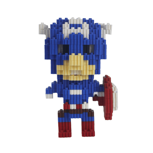 ¡Ofertas sorprendentes en productos Shiraz!. Lego del Capitán América, set de construcción de armadura, color azul