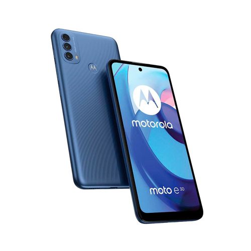 Teléfono Motorola Moto E30 en oferta, 6.5” IPS HD, 2 + 32 GB, cámara de 48 MP, Android 11, 5000 mAh