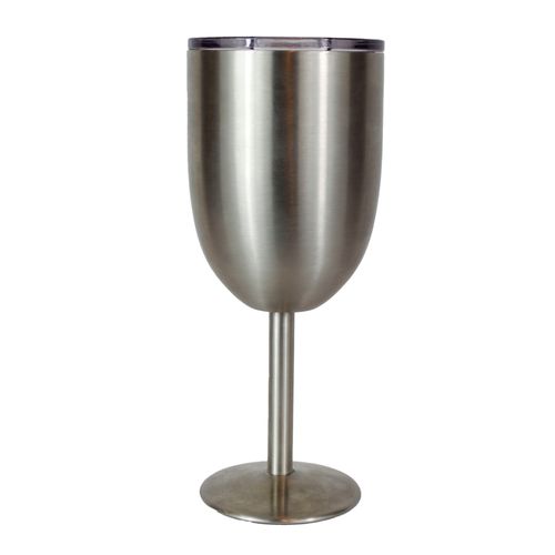 Copa térmica Yeti en oferta, 12 oz, de acero inoxidable con doble capa de aislamiento térmico, color plateada