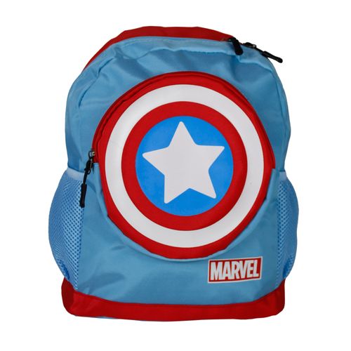 Bolso escolar del Capitán América, en oferta, morral pequeño para niños, color azul con rojo
